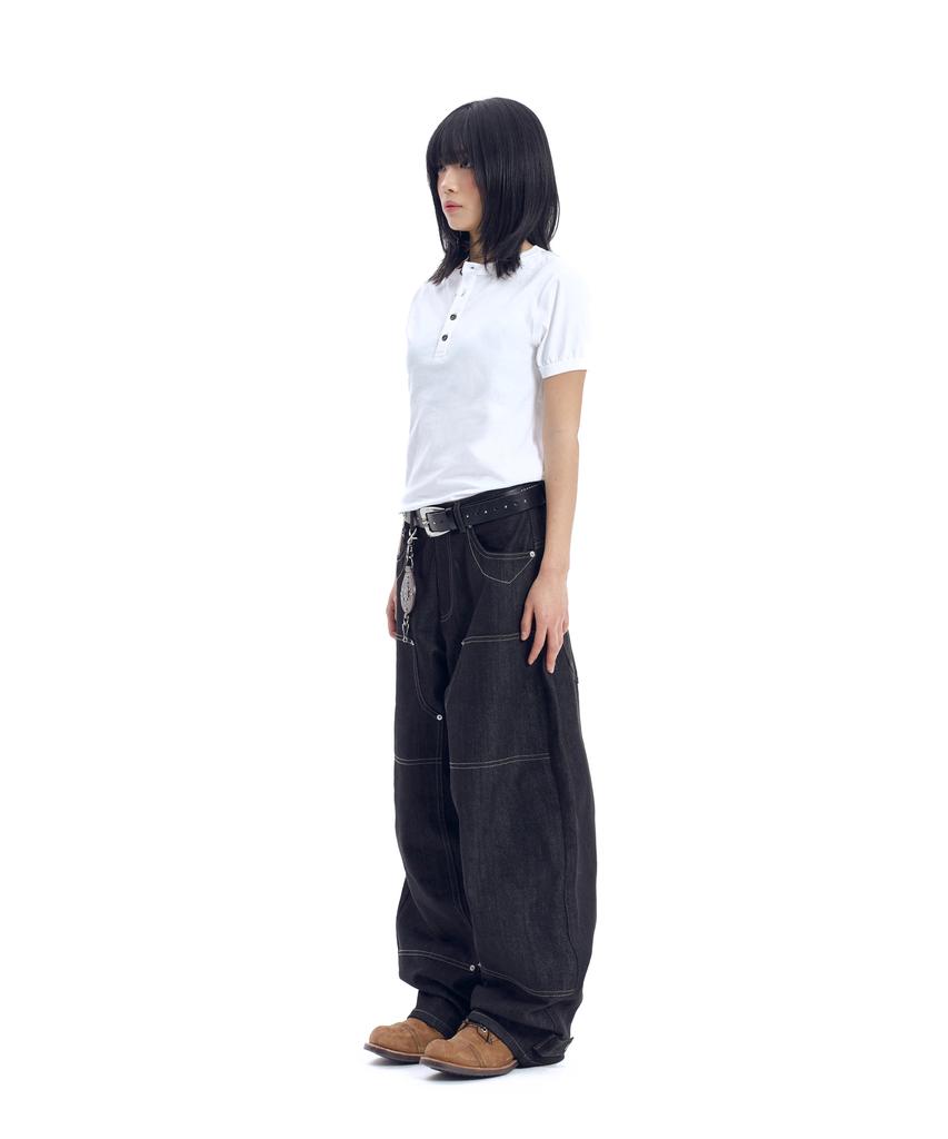AAKAM Boots Ringer Top (White)