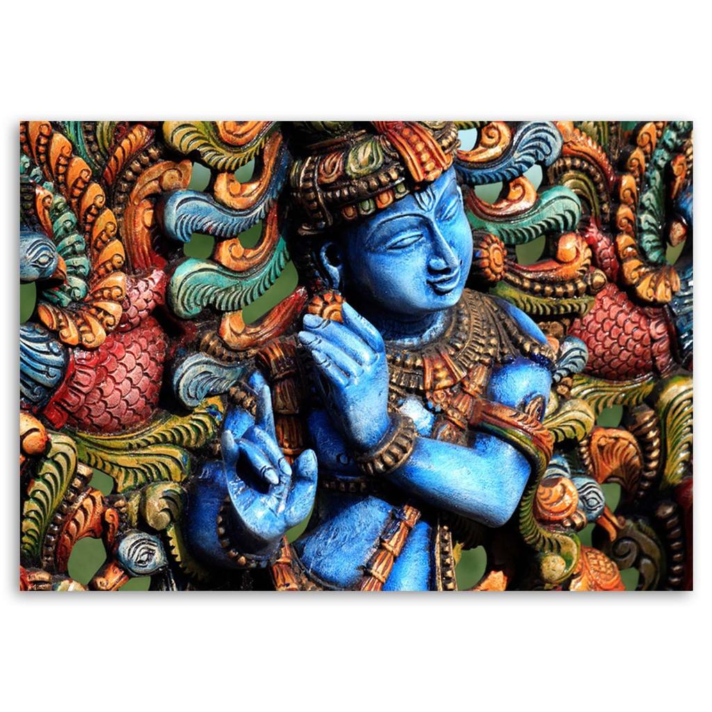 Canvas Print, Buddha Statue