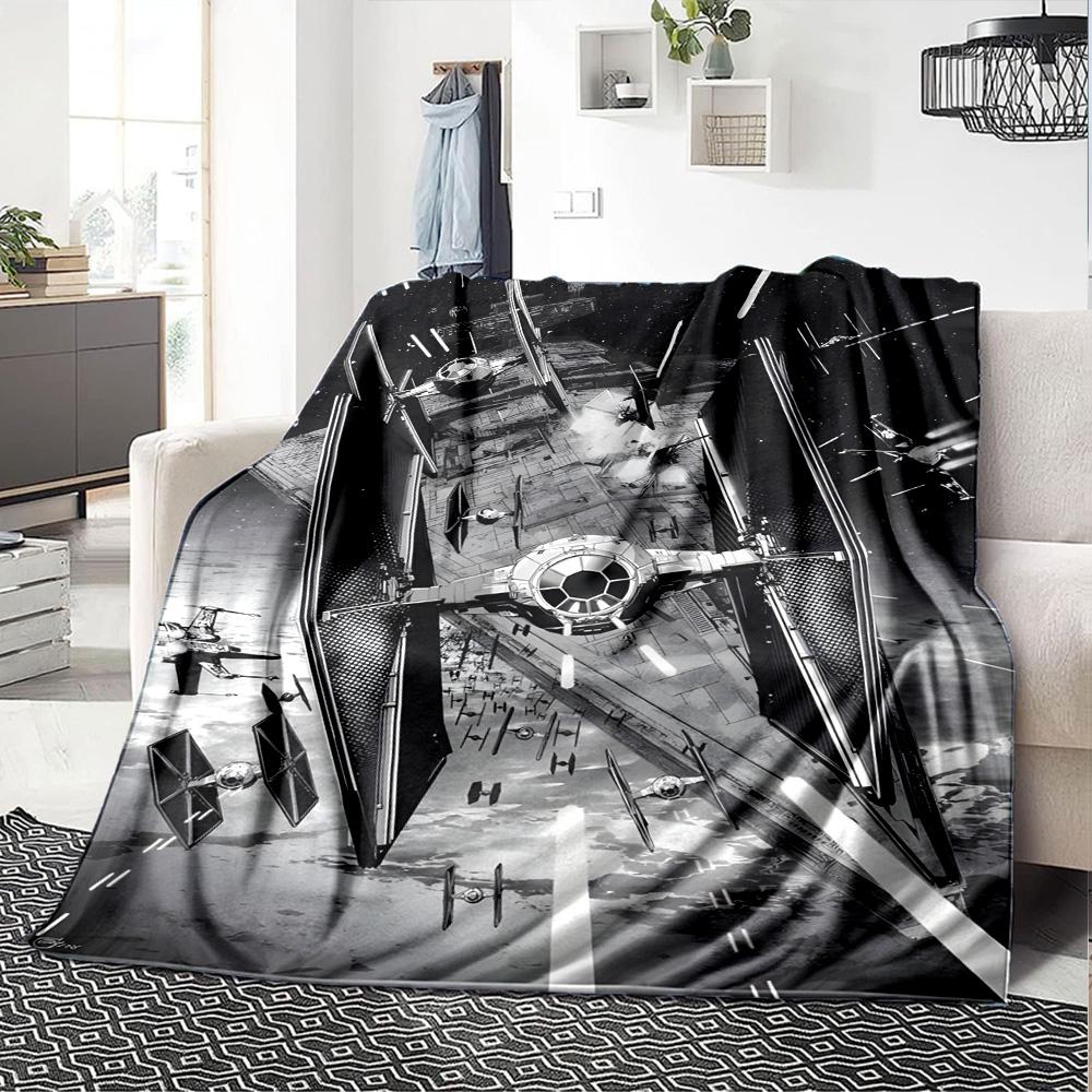 Star Wars Blanket Durable Comfort Suitable for Couch Picnics Chair All-Season Use Stylish Decor Ideal Gift for Friends Family Couples Picnic