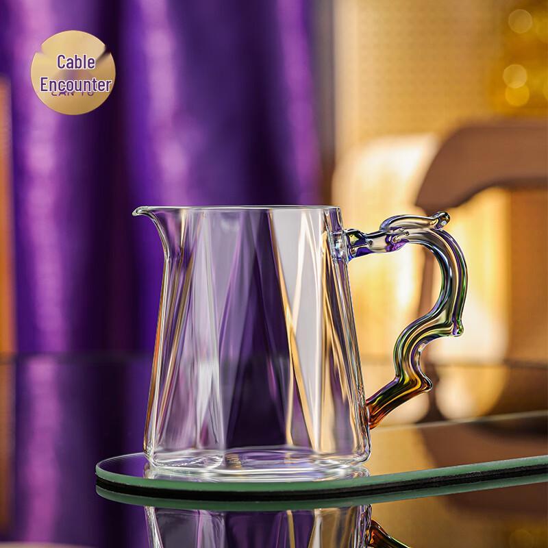

He Qi Premium Heat-Resistant Glass Tea Pitcher