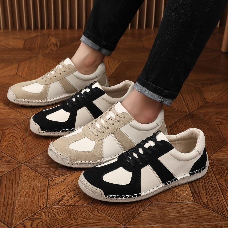 Neue Herren- & Damen-Freizeitschuhe Handgefertigte Leder-Loafer Bequeme Leder-Flats Mokassins Sneakers