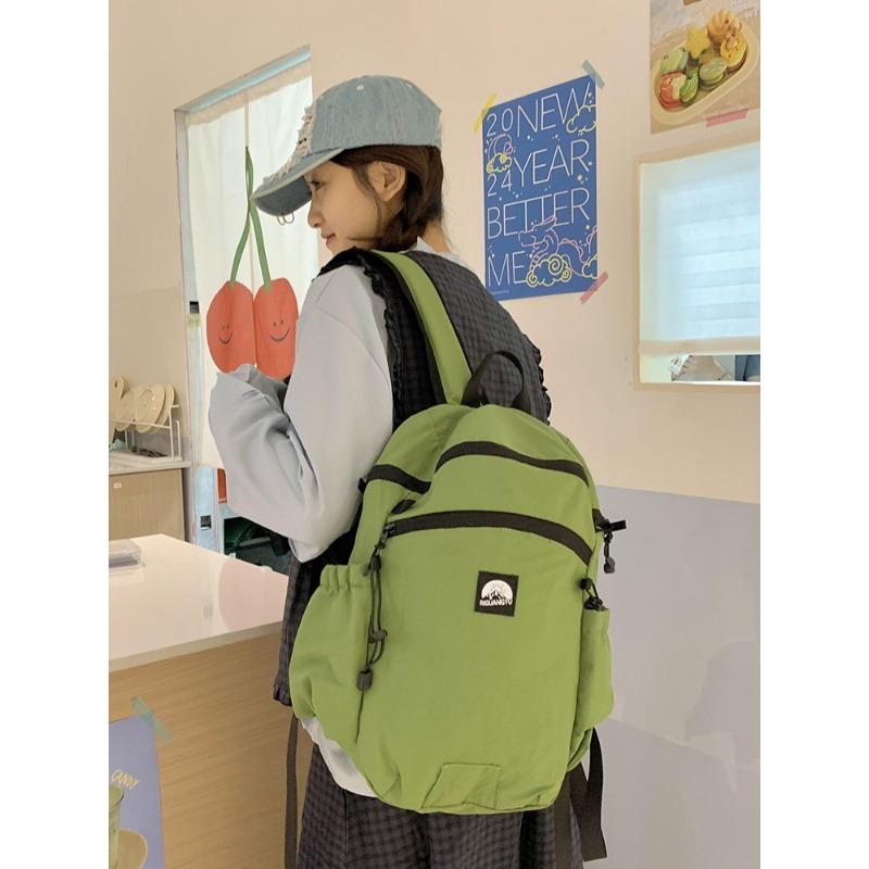 

School bag large capacity lightweight backpack student backpack new leisure travel bag outdoor