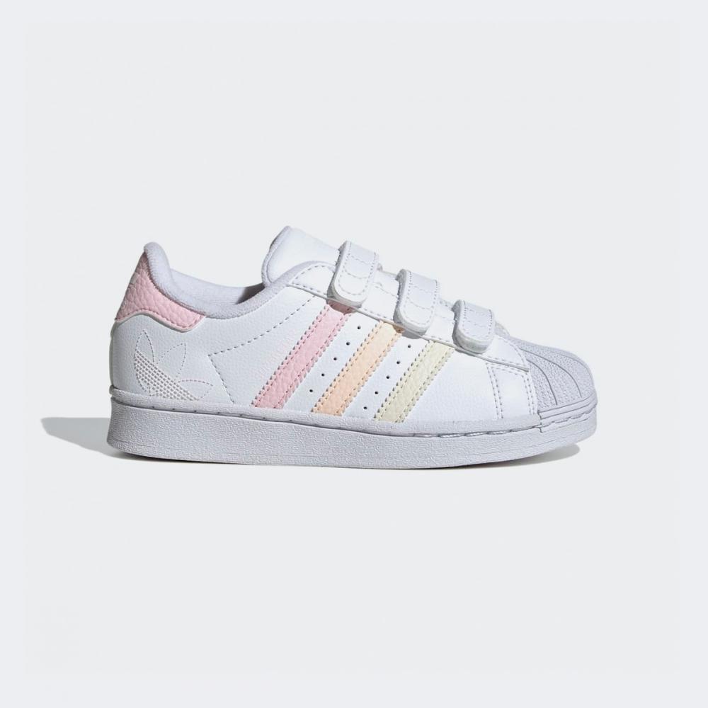 

Adidas Superstar Comfort Children If3573 Ftwht Clpink Supcol 190
