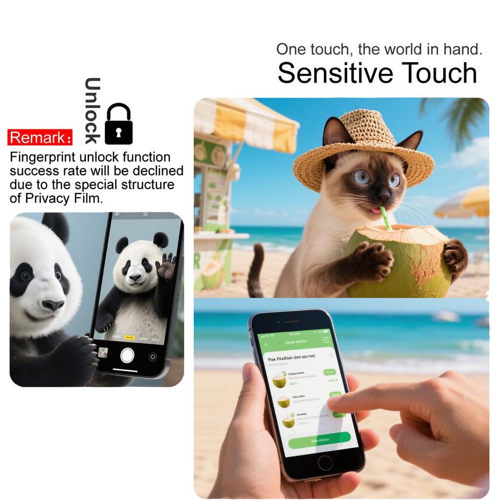 Privacy Tempered Glass For Sony Xperia 1 VIII Protector Film Anti Scratch Oleophobic Coating FM0010