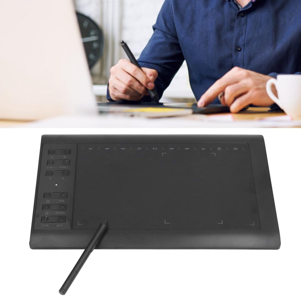 Graphics Dra g Tablet 233PPS 5080LPI 8192   Pressure Sensitivity Graphics Tablet for Desktop Laptop Mobile Phone