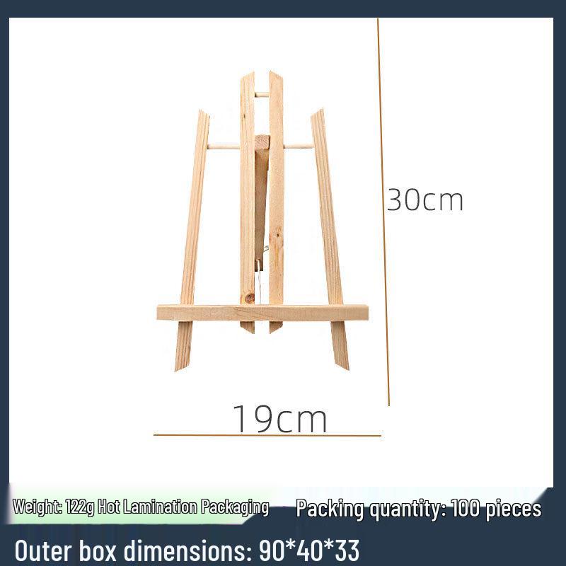 Cavalletto in Legno per Bambini & Supporto per Telefono per Schizzi e Pittura