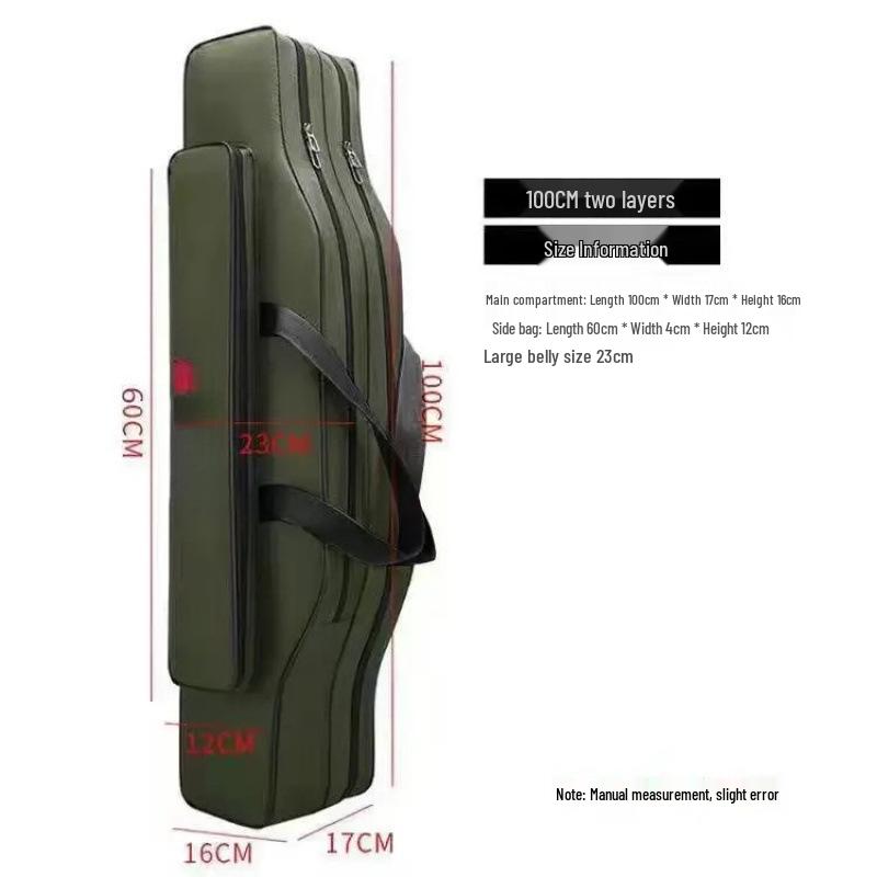 Durable Fishing Bag - Large Capacity, Two or Three Layers, Free Shipping