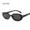 For Female Woman Sunglasses Classic Retro Retro Oval Sun Eyewear Designer Eeywear Top Quality UV Protection 400 Oculos
