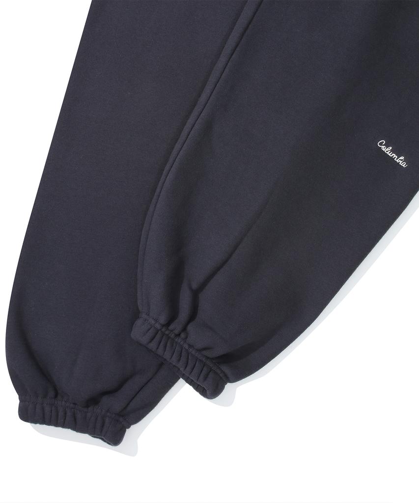 COLUMBIA UNIVERSITY Cu Classic Logo Loose-Fit Fleece Sweatpants Crown Navy