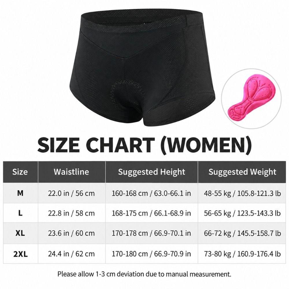 Polyester, Silicone Cycling Shorts Quick Dry Biking Undershorts  Indoor Training