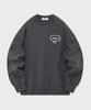 FALLETT Brush Logo Sweatshirt Dark Gray