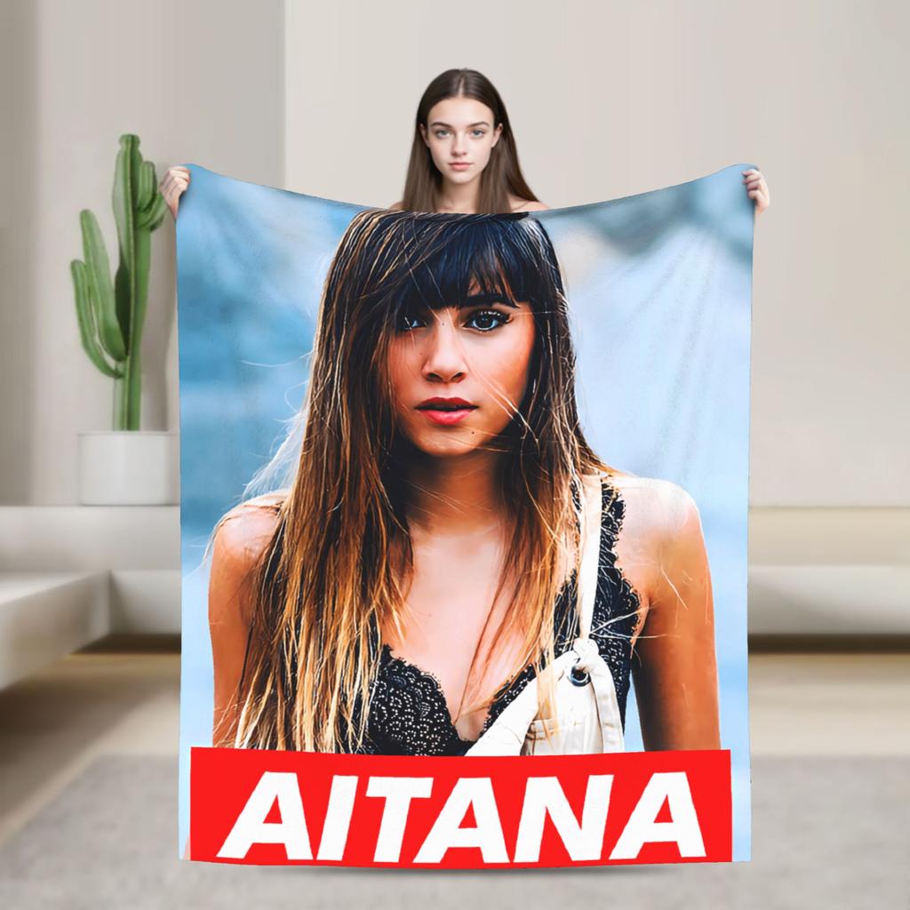 Singer Aitanaed Album Ocana Blanket  Travel Office Flannel Bedding Throws For Home Decor Warm Soft Customized Quality Bedspread
