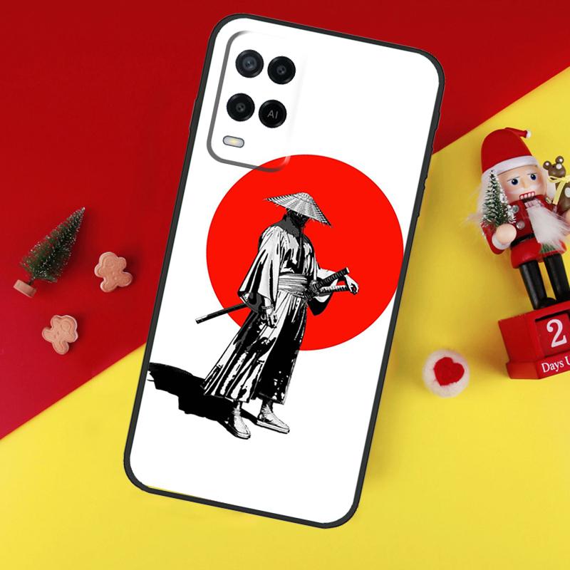 Anime Japanese Samurai Case For Oppo A5 A6 Pro A15 A57 A17 A54 A74 A94 A76 A16 A96 A40 A60 A80 A18 A38 A58 A78 A98
