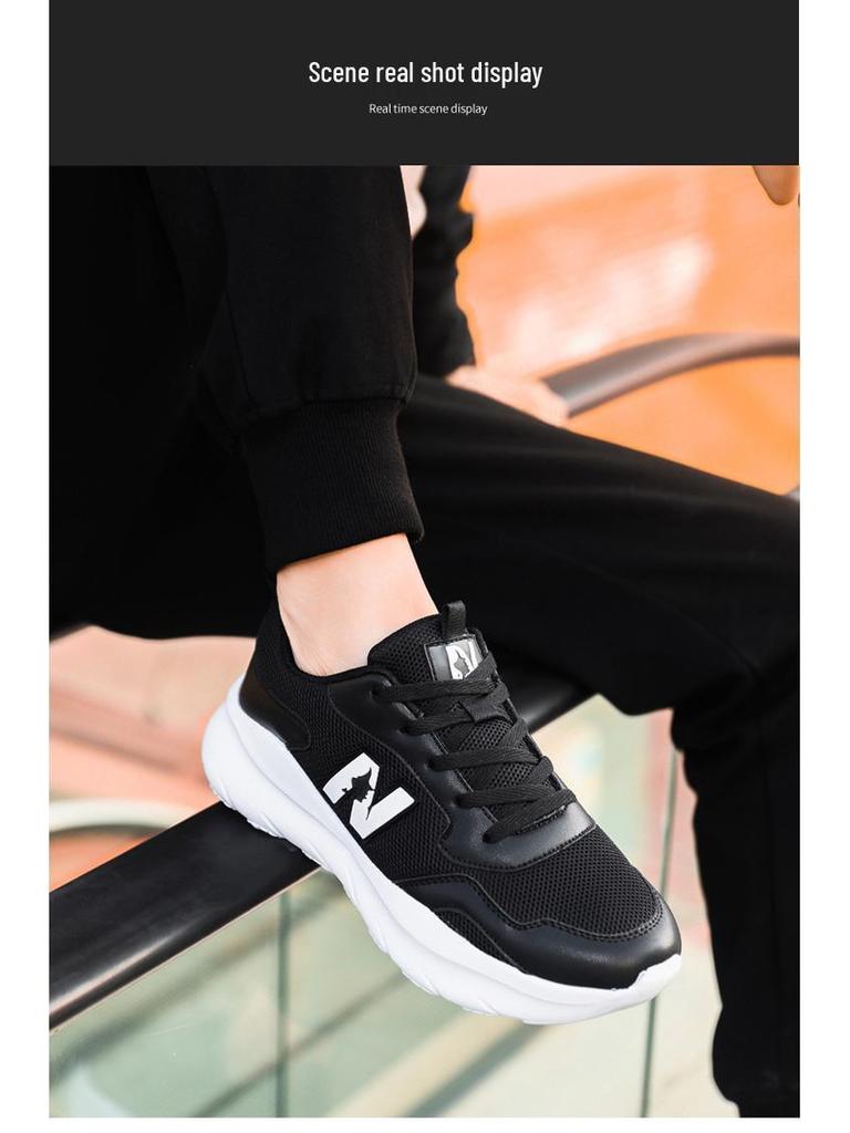 Trendige und vielseitige Sneaker: Weich, Atmungsaktiv, Dicke Sohle, Leichte Laufschuhe für Männer und Frauen