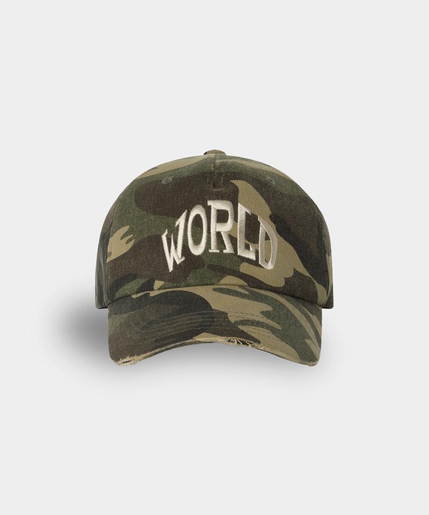 Woldeudillema World Embroidery Cap (Camo)