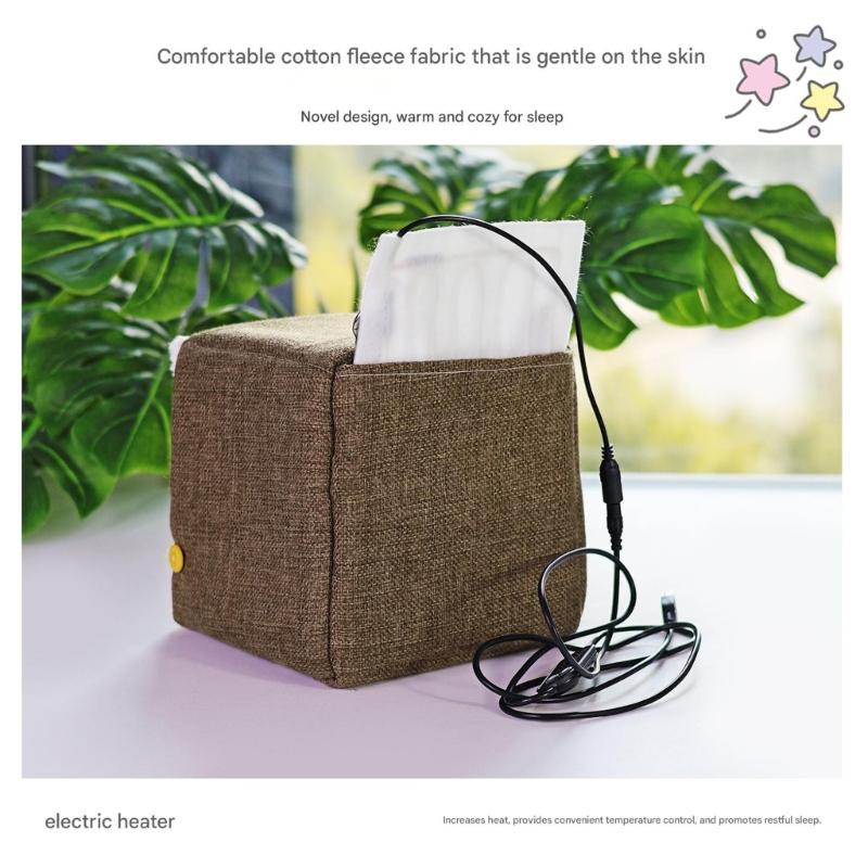 Soft USB Heated Bird Nest Comfortable Hanging House for Parrots with Modifiable Temperature Control Fleece