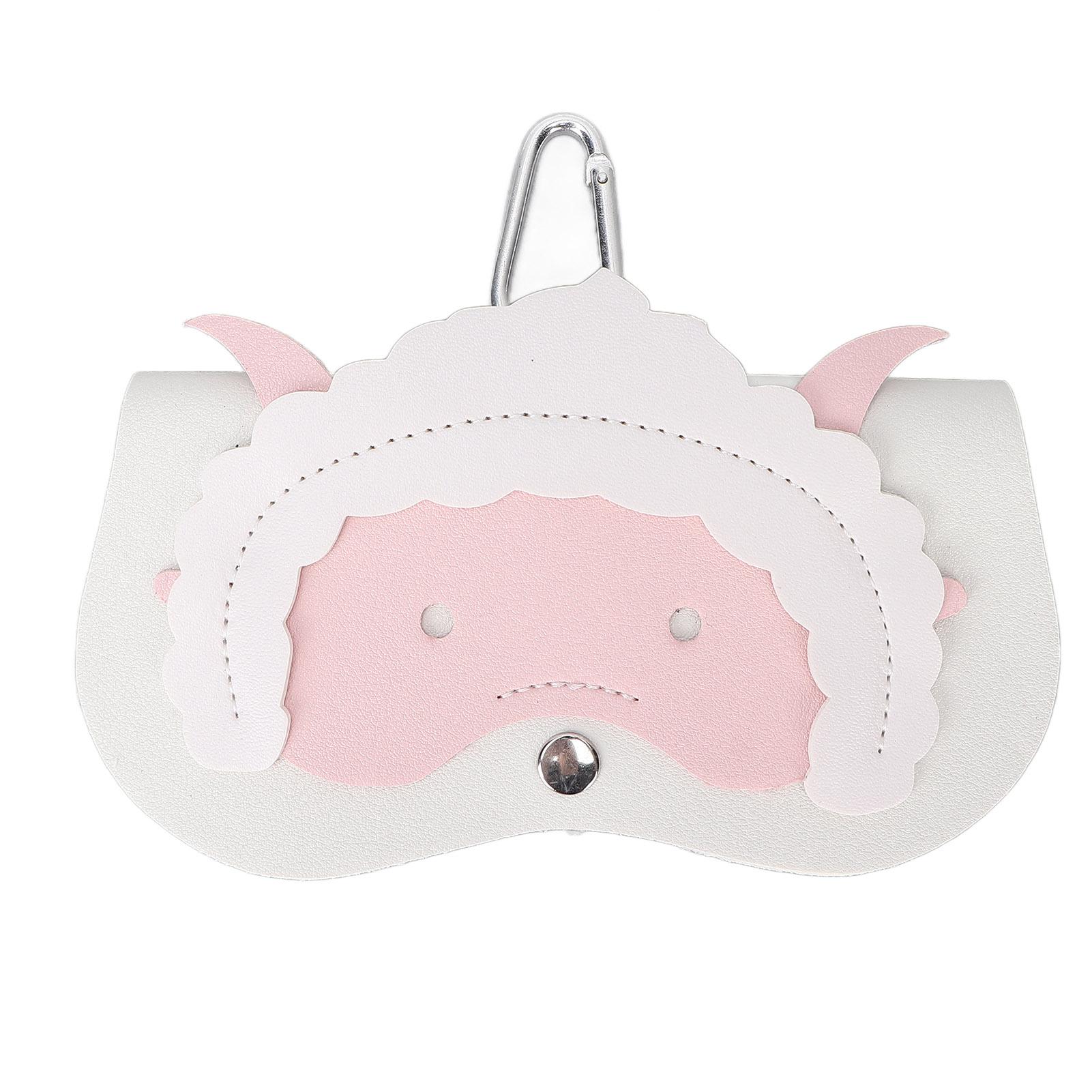 Glasses Bag Cute Little Goat Pattern Portable Glasses Storage Decoration Bag