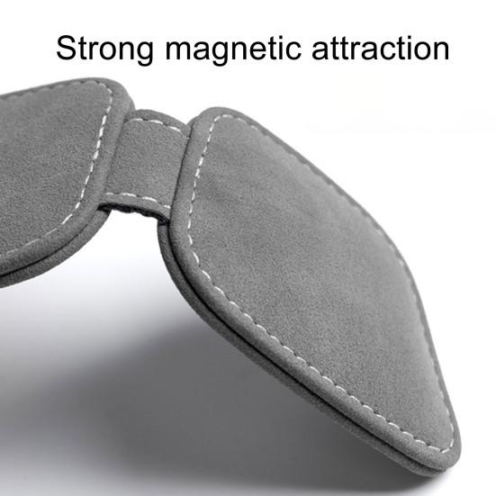 Car Glasses Clip Magnetic Double Clip for Car Sun Visor Easy Install Auto Sunglass Holder Organizer for SUV Sedan Truck Holds 2 Pairs Glasses Cards