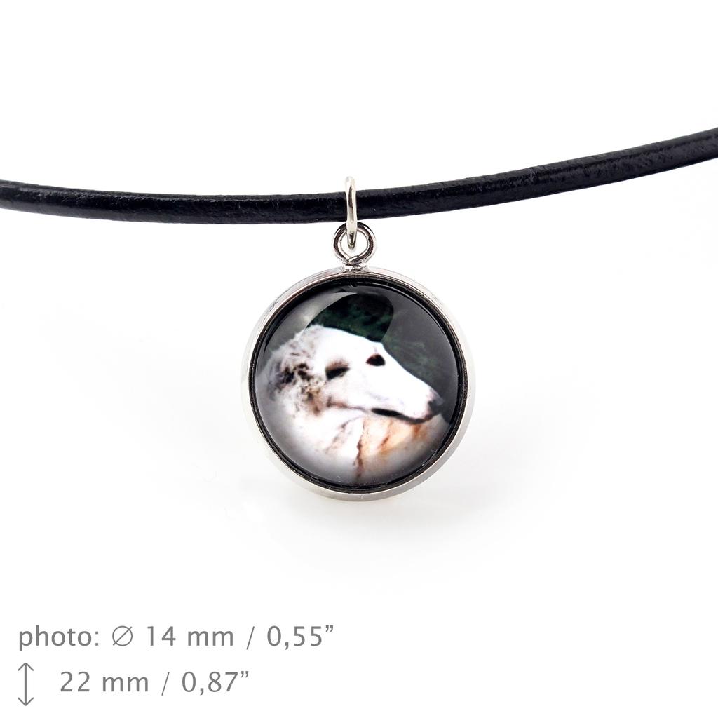 Borzoi, Russian Hunting Sighthound, Russian Wolfhound – Necklace pendant with your photo, handmade | Art-Dog