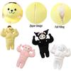 Cute Muscle Pudding Dog Plush Toy Doll With Abs Funny And Creative Stuffed Animal For Kids And Adults 50cm/70cm/90cm