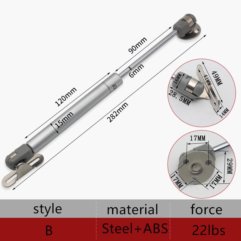 Balamale hidraulice cu arc pe gaz pentru mobilier, 2/1 buc, 100N, 10 kg, pentru bucătărie, dulap, balamale, ușă, capac, suport, cutie hardware, 2 buc.