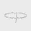 Raindrop 3MM 3-Prong Tennis Bracelet [S925]