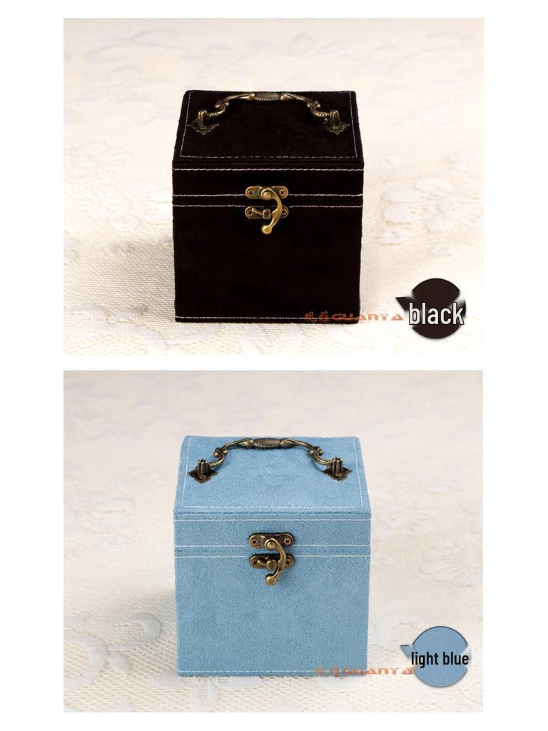 GUANYA Velvet Three-Layer Jewelry Box, Available In Various Colors