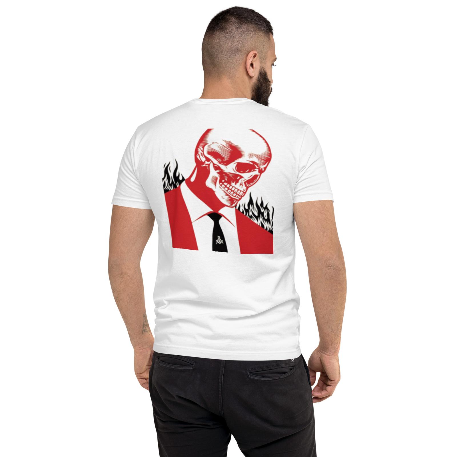 

Short Sleeve graphic skull T-shirt 5XL різнокольоровий