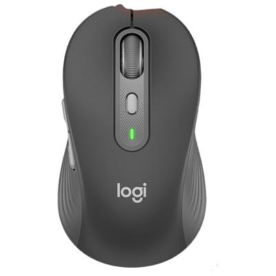 Logitech M750L Wireless Bluetooth Silent Dual-Mode Mouse for Large Hands