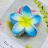 Plumeria Claw Clip: European & American Stylish Hair Accessory for Updos
