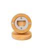In-Stock Magnetic Wooden Bottle Opener - Fridge Sticker & Portable Beer/Wine Opener.