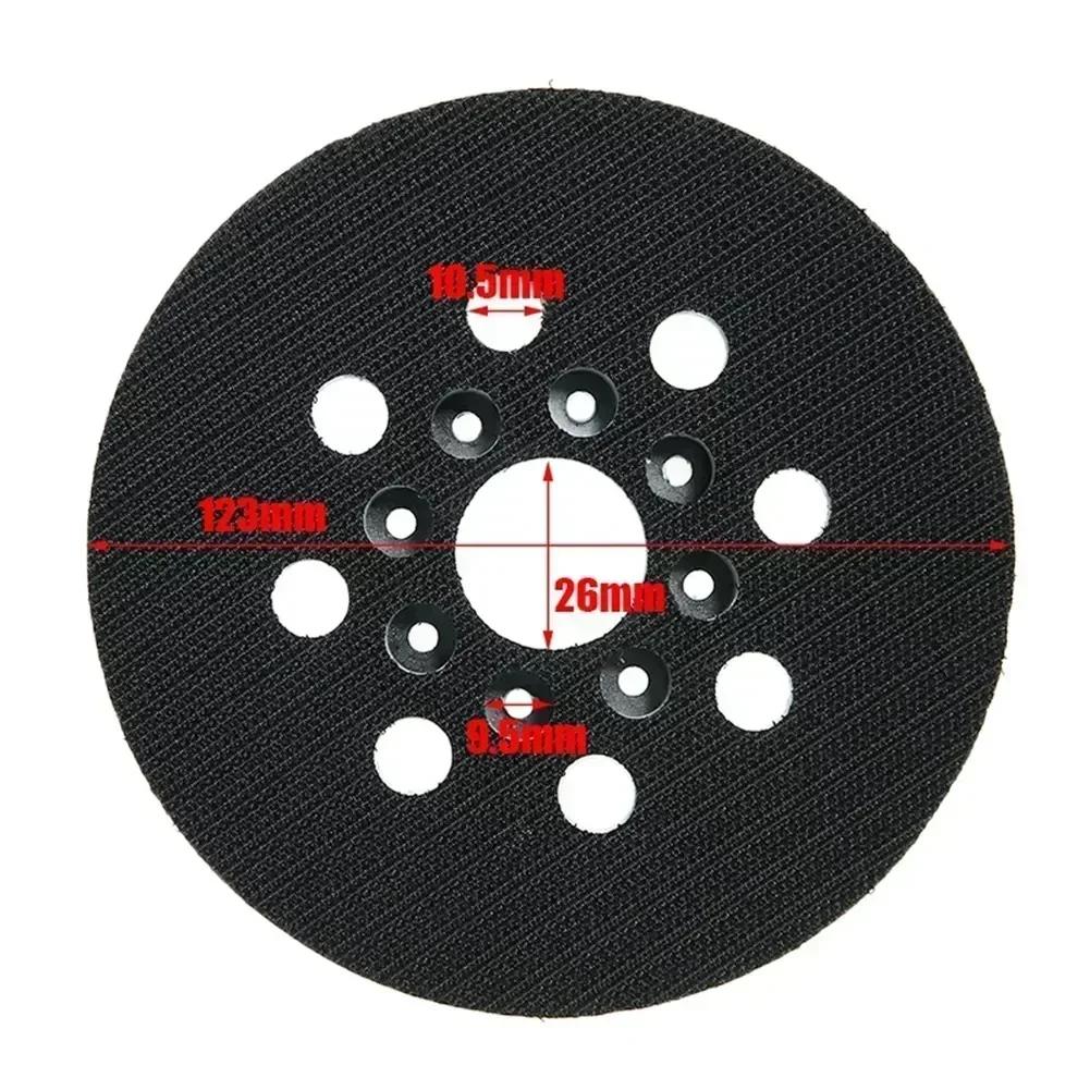 2pcs Sanding Pad For Bosch Backing Pad 5inch/125mm 8 Holes Sanding Pad Hook And Loop GEX125-1AE PEX220 PEX 220AE