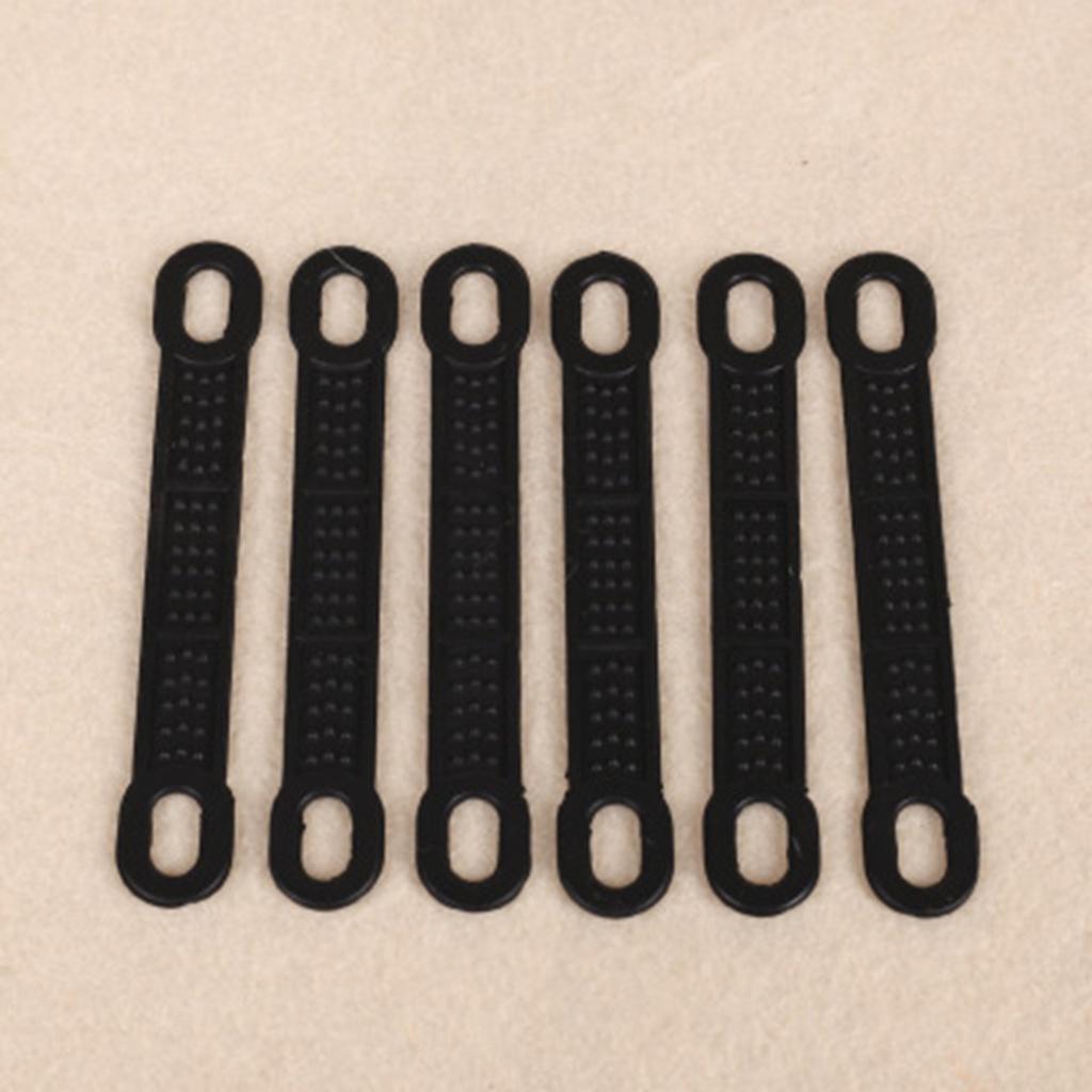 Pack of 50 Non-Slip Elastic Clothes Hanger Grips, Shoulder Straps