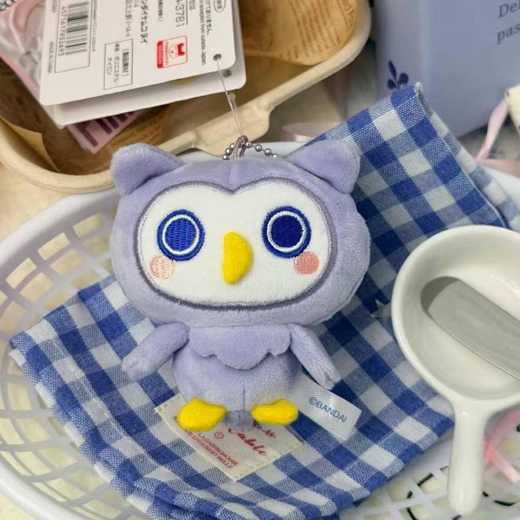 Nuovo Portachiavi Peluche Tamagotchi Anime Mametchi Kawaii Mimitchi Bambola Ciondolo per Borsa Kuchipachi Bambola Cartone Animato Cuore Girly Regalo Bambino