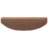 Self Adhesive Stair Protectors 15 pcs Brown 80 x 24.5 x 3.5 cm