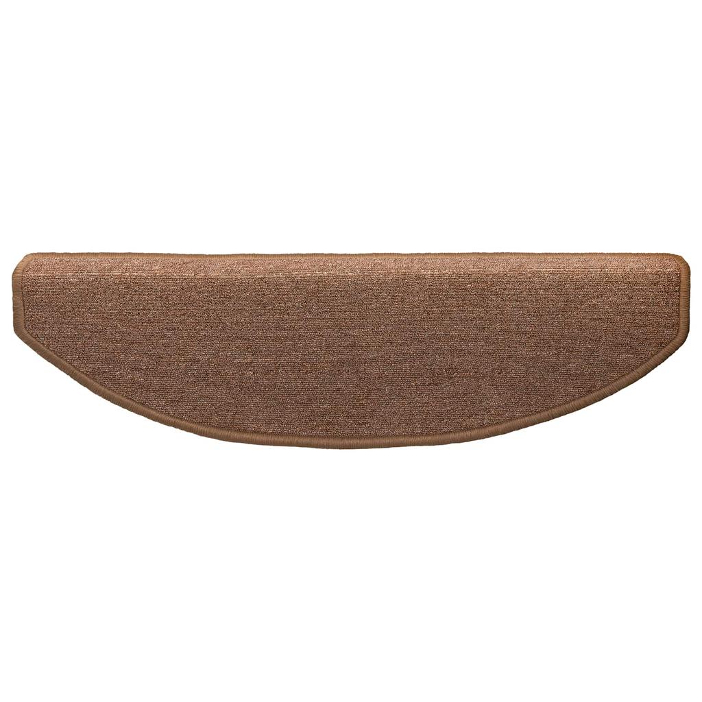 Self Adhesive Stair Protectors 15 pcs Brown 80 x 24.5 x 3.5 cm