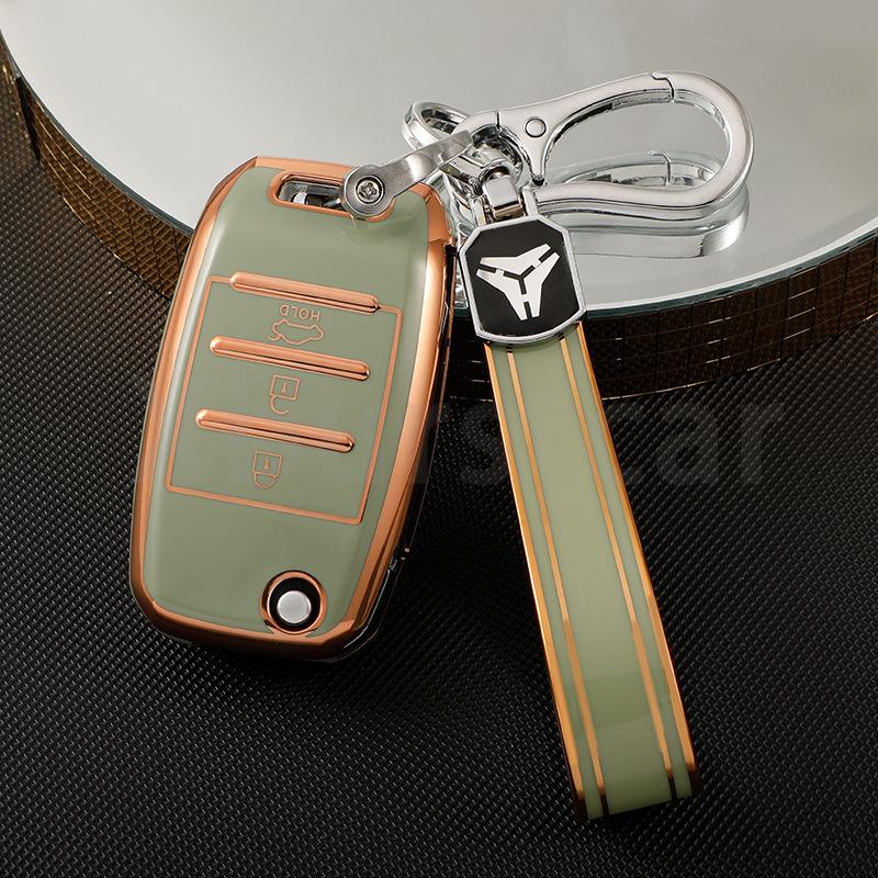 3/4 Buttons TPU Car Key Case For Kia Rio 3 K2 Ceed Cerato K3 Sportage 4 Picanto K5 Optima Sorento Forte Stinger 2017 2018