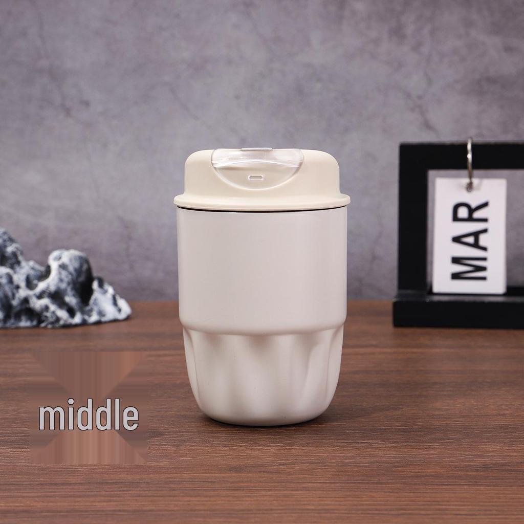 New Trendy Petal 316 Stainless Steel Vacuum-Insulated Mini Portable Coffee Cup - Business Gift