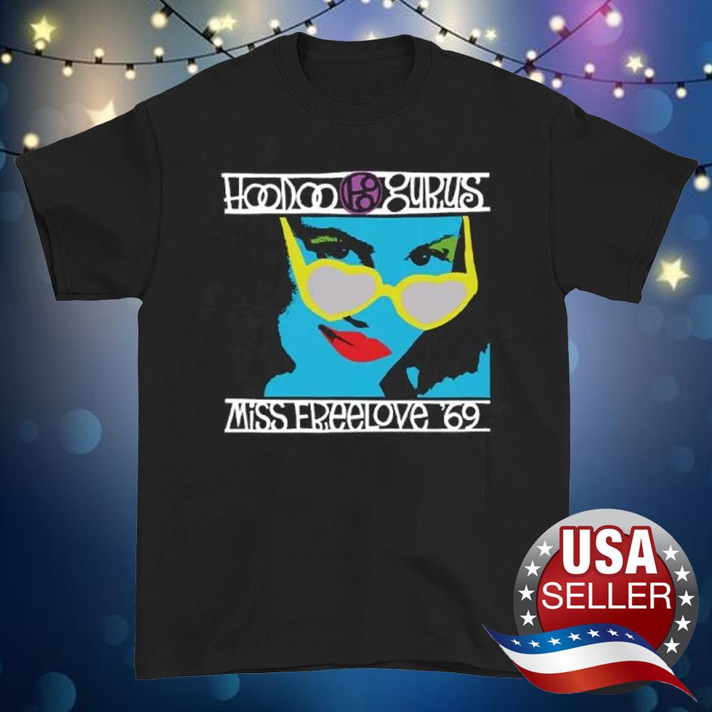 Hoodoo Gurus band MISS FREELOVE T-shirt short sleeve All sizes JM706