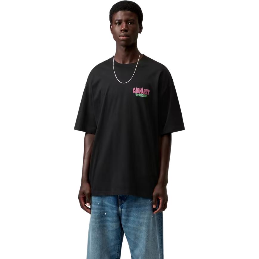 Carhartt WIP SS26 S/S Luggage Label T-Shirt Loose Fit Back Logo Letter Casual Printed Crew Neck Short Sleeve T-Shirt Unisex Tops I036892-89-XX