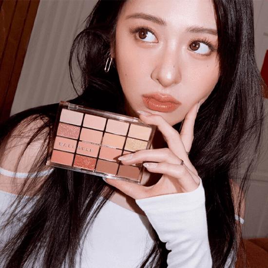 WAKEMAKE Soft Blurring Eye Palette #03 Sunset Blurring 14g