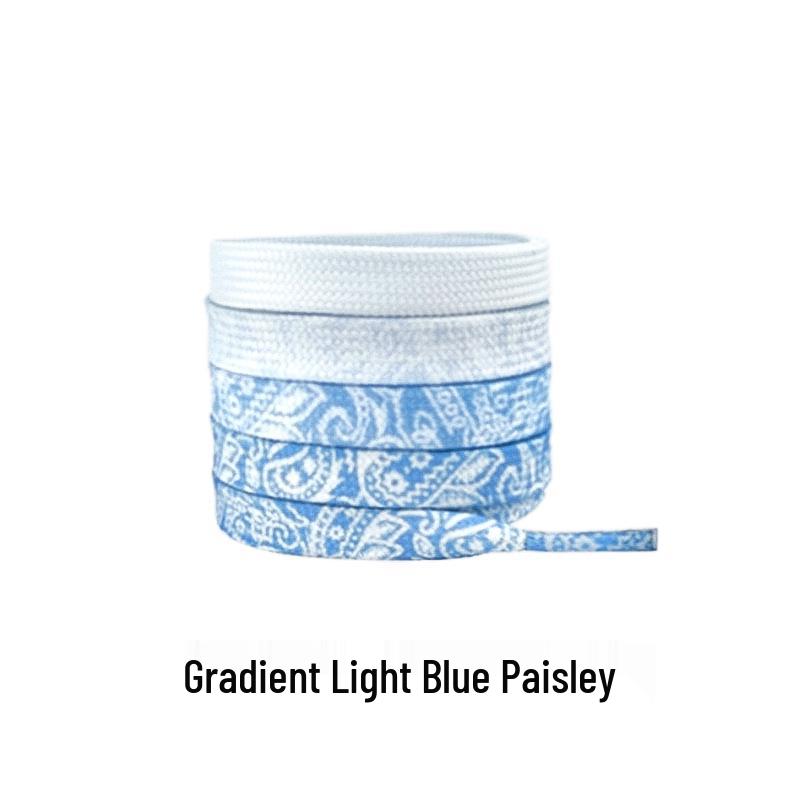 

Gradient Paisley Shoelaces for AJ1 AF1 Air Force 1 DUNK - One Pair 120cm