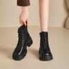 Slimming Shoes Versatile Boots New Women's Shoes Height-increasing Thick-heeled Ankle Boots Fashionable Boots