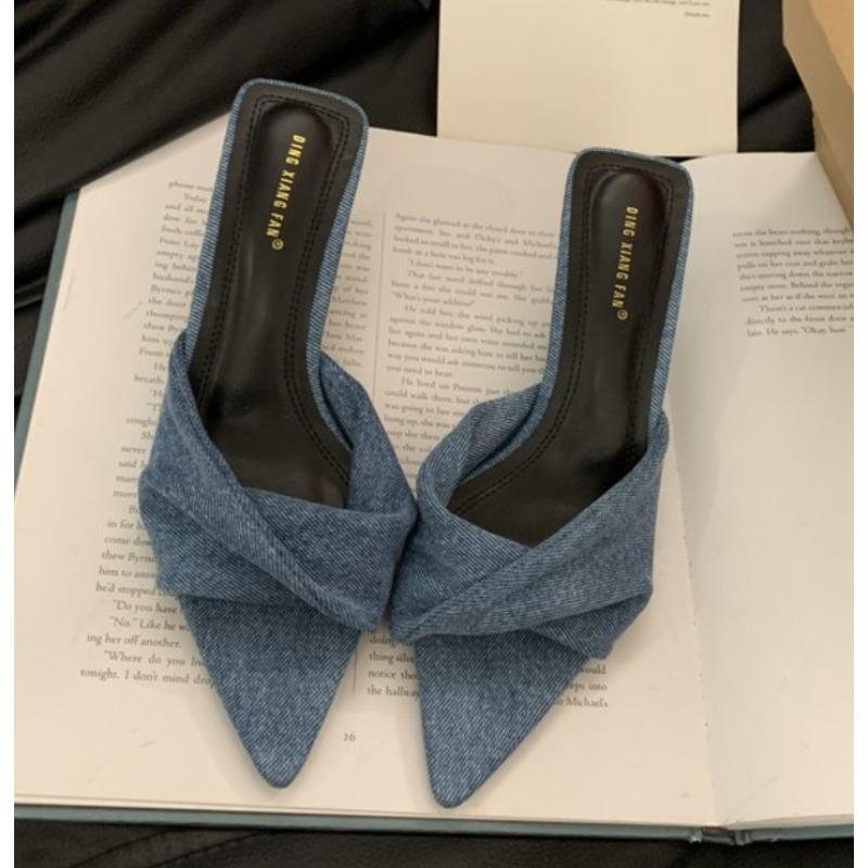 

Модные Hlieny Уютные Белые Кожаные Остроносые Дизайнерские Низкие Тонкие Каблуки Мюли Тапочки для Женщин Обувь Туфли Женские Слингбэки Сандалии Слайды 35