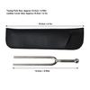 VGEBY A440Hz Tuning Fork, Metal Violin Tuning Fork Standard Tuner Tone Tool with Leather Cover for Guitar, Ukulele, and Violin