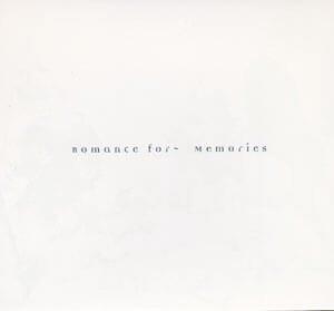

CD ROMANCE FOR- - Memories TCCN25027 Reveil 1996 Japan ObiRock Used