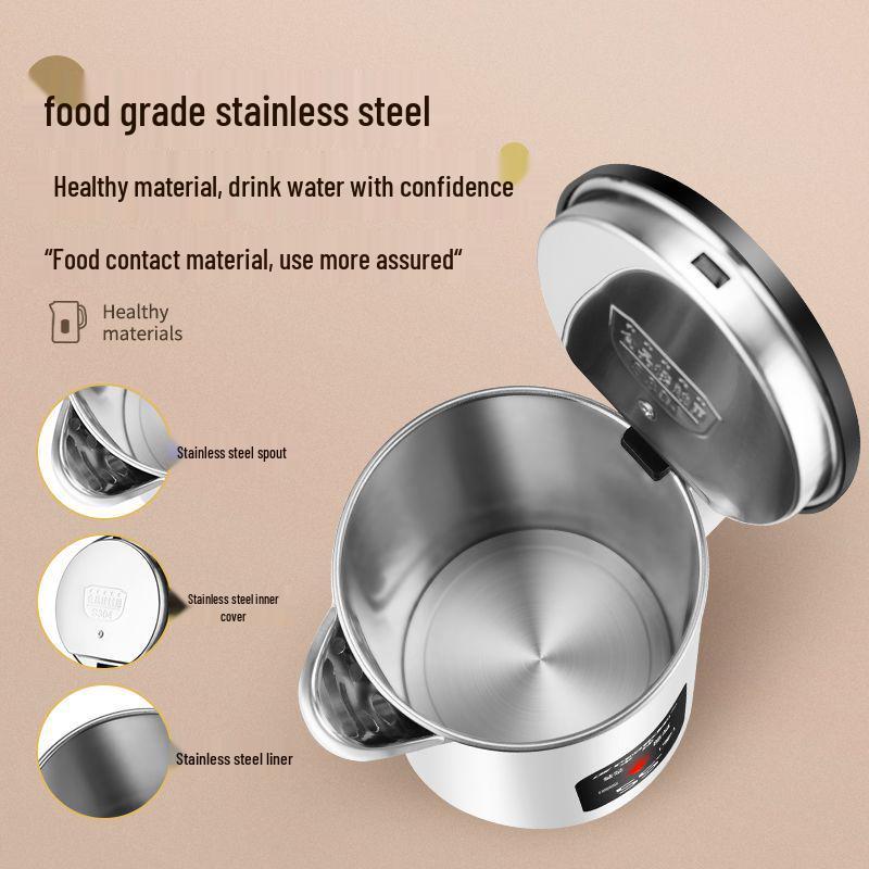 Durable Food-Grade Electric Kettle with Keep Warm & Constant Temperature Features