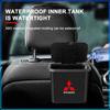 Car Trash Can Portable Hanging Vehicle Garbage Case Stickers For Mitsubishi Lancer Lancer ASX Outlander 2 3 Pajero Mirage exzos Pajero 4