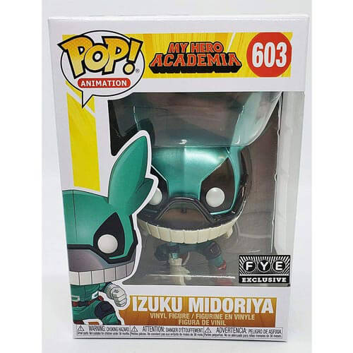 My Hero Academia Deku mit Helm Metallic US Pop! Vinyl
