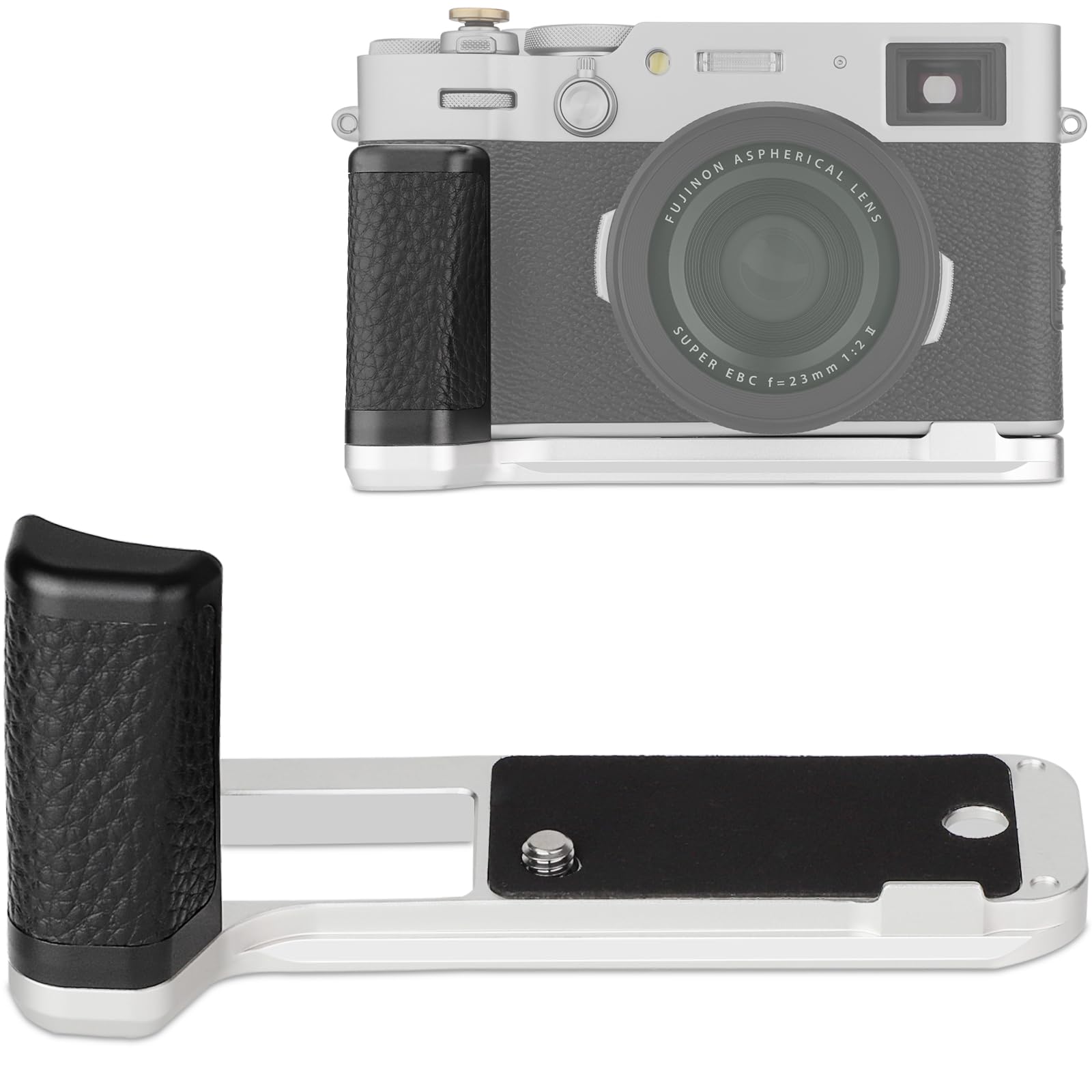

Haoge Holder Hand Grip Fujifilm Fuji X100VI Camera L Type Grip HG-XVIS Arca Swiss Quick Release Plate Camera Handle Bracket